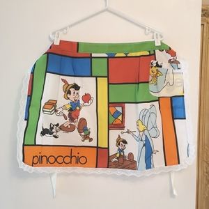 Vintage Disney Pinocchio Apron collectable